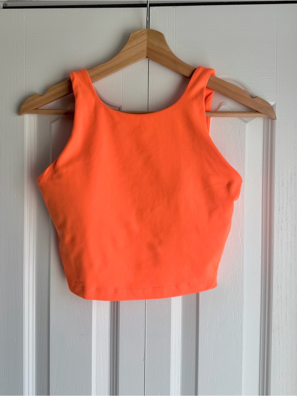 Neon Orange Sports Bra